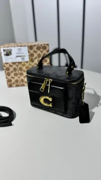 Coach Vanity Super Master with Package Black – Image 10