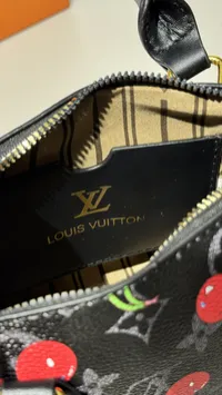 Louis Vuitton Nano Speedy Mini Super Master with Package Black  – Image 9