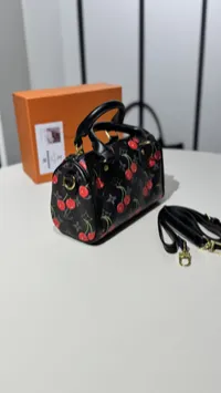 Louis Vuitton Nano Speedy Mini Super Master with Package Black  – Image 6