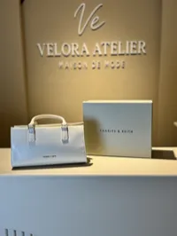 Charles & Keith Mini Kerry Super Master with Package (White) – Image 1