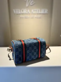 Gucci Mini GG handbag Super Master with Package (Denim) – Image 8