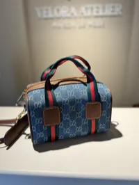 Gucci Mini GG handbag Super Master with Package (Denim) – Image 3