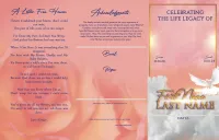 Peach Trifold 11x17 – Image 1