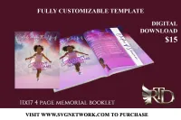 Princess Obituary Booklet – Image 1