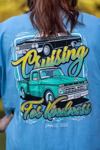Cruising for Kindness Truck & Car T-Shirt – Image 6