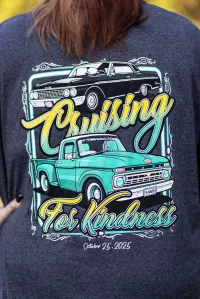 Cruising for Kindness Truck & Car T-Shirt – Image 2