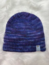 Jake Beanie - 100% Merino Wool - Adult - Hand-knit Hats/Toques – Image 1