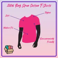 Custom Printed T-Shirt | HTV – Image 9