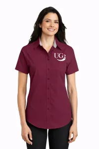 L508 PORT AUTHORITY LADIES SHORT SLEEVE EASY CARE SHIRT – Image 1