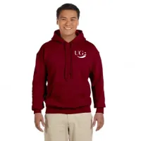 G185 GILDAN ADULT HEAVY BLEND 50/50 HOODED SWEATSHIRT – Image 3
