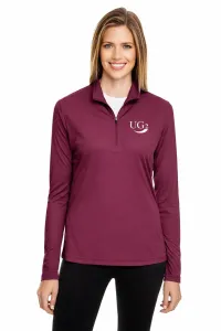 TT31W TEAM 365 LADIES' ZONE PERFORMANCE QUARTER-ZIP – Image 1