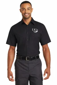 SY60 RED KAP SHORT SLEEVE SOLID RIPSTOP SHIRT – Image 2