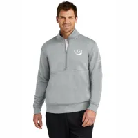 NKDX6718 Nike Club Fleece Sleeve Swoosh 1/2-Zip – Image 4