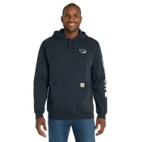 CTK288 Carhartt® Midweight Hooded Logo Sweatshirt – Image 3