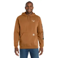 CTK288 Carhartt® Midweight Hooded Logo Sweatshirt – Image 2