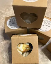 Wedding Favors 1" Mini Heart Shaped Scones – Image 2