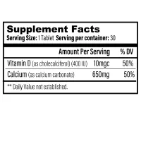 Calcium 650 + D3 400 IU – Huesos Fuertes y Salud Muscular Óptima – Image 4