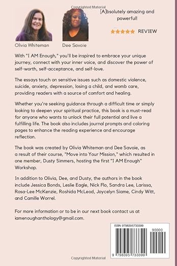 I Am Enough: Advice, Fun, & Reflections for Women – Image 2