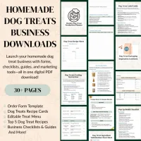 Dog Homemade Treat Business Digital Download PDF – Image 1