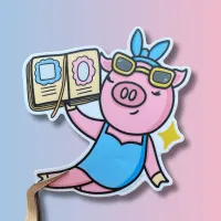 Ms. Hamletta's Beachside Reflections Sticker – Image 1