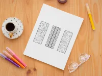 Mindful Pattern Coloring Book – Image 2