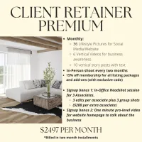 Client Retainer Premium Package – Image 1