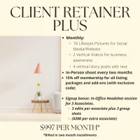 Client Retainer Plus Package – Image 1