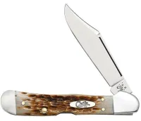 PEACH SEED JIG AMBER BONE MINI COPPERLOCK #00133 – Image 1