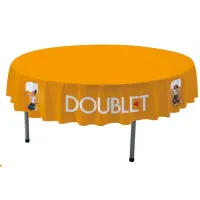 Rond bedrukt tafelkleed – Image 1