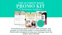 Ultimate Book Launch Promo Kit for Christian Authors – Image 1