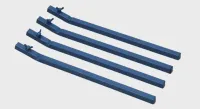 Picioare de gratar 50cm (4 piese) – Image 1