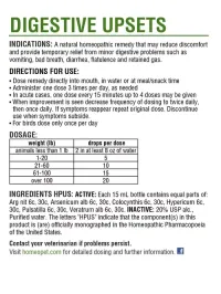 HomeoPet Digestive Upsets: Natural Support for Dogs & Cats – Image 2