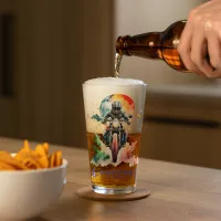 Sunset Escape Pint Glass – Image 4