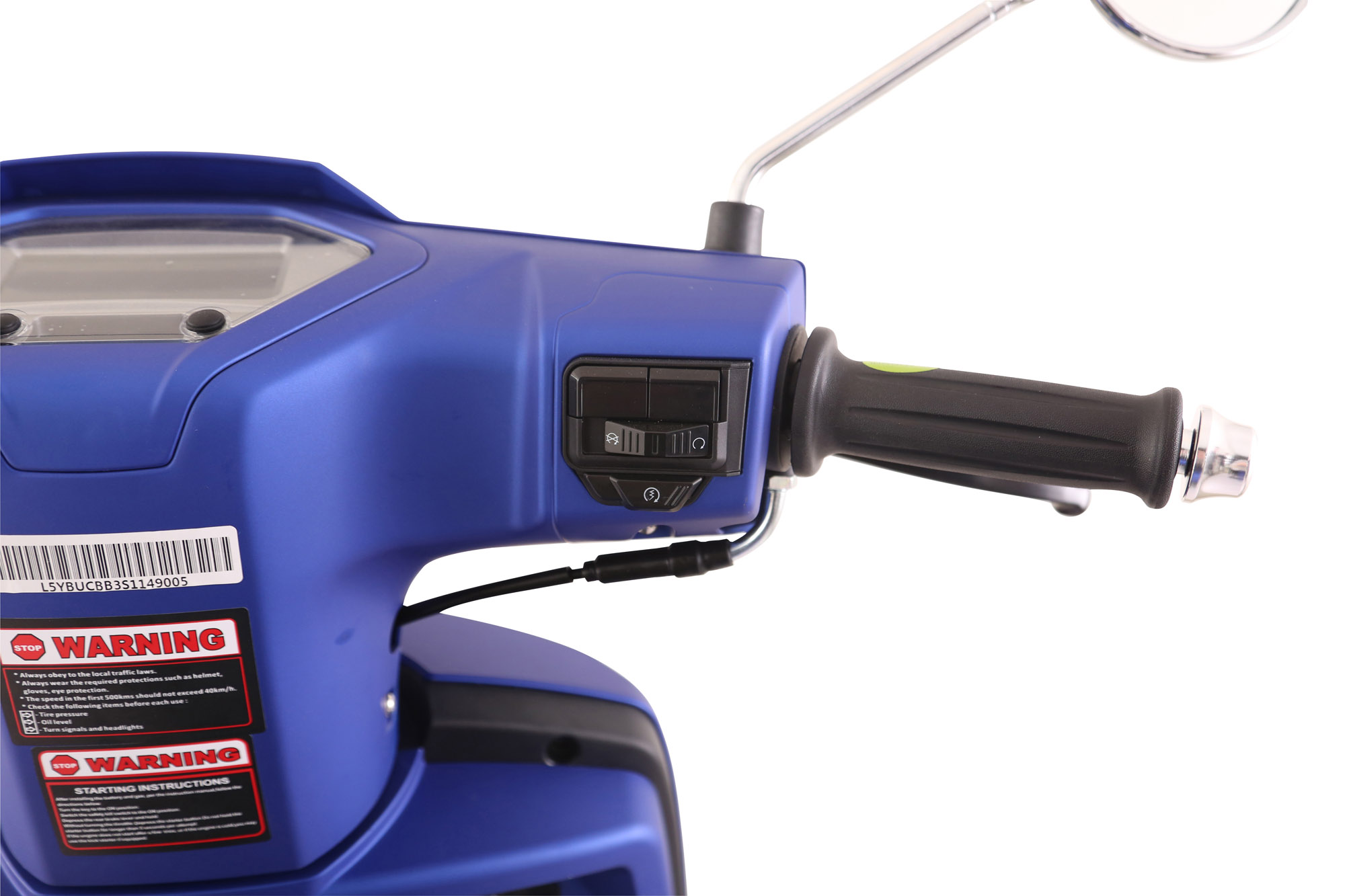 Mota Sherco EASY 50 Mate Blue – Image 4