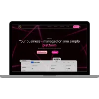 SaaS Dark Mode V2 (Pink) – Image 1