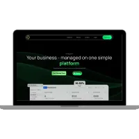 SaaS Dark Mode V2 (Green) – Image 1