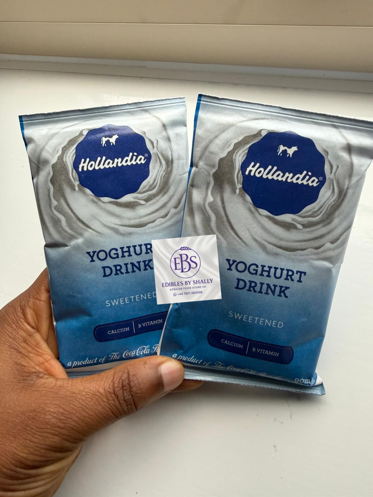 Hollandia Yoghurt Plain Sweetened – 90ml (6 Pieces)