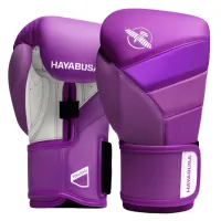 Hayabusa T3 Boxing Gloves – Neon Purple, 10oz