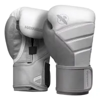 Hayabusa T3 Boxing Gloves – White/Grey, 14oz