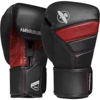 Hayabusa T3 Boxing Gloves – Black/Red, 14oz