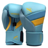 Hayabusa T3 Boxing Gloves – Blue/Yellow, 16oz