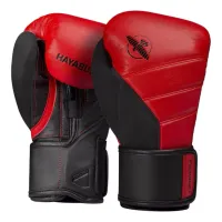 Hayabusa T3 Boxing Gloves – Red/Black, 16oz