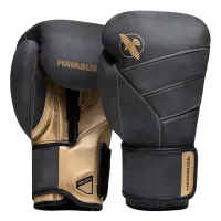 Hayabusa T3 LX Boxing Gloves – Obsidian/Gold, 12 oz