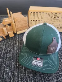 Green/White Patch Hat – Image 1
