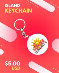 Island Keychain – Image 1