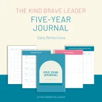 Five-Year Journal: Daily Reflections (Editable & Printable PDF) – Image 1
