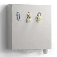 [A00061120] - PDMDP2 Gruppo igiene con dispenser di salviette, guanti, bicchieri e mascherine Zilfor – Image 1