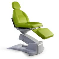 [A00087790 - GR6] - DENTAMED Poltrona-lettino elettrica per ortodonzia [finitura base colore grigio] tappezzeria NEFOS in skai costampato colore [6] Lemi – Image 1