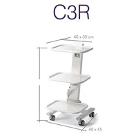 [A00040153] - C3R Carrello con 3 ripiani e 2 prese universali Zilfor – Image 1