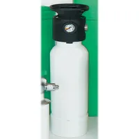 [A00013718] - Bombola Ossigeno [5,0 l] completa di gruppo valvola dosatrice [riduttore] doppio stadio con indice flussometrico UNI Gima  – Image 1